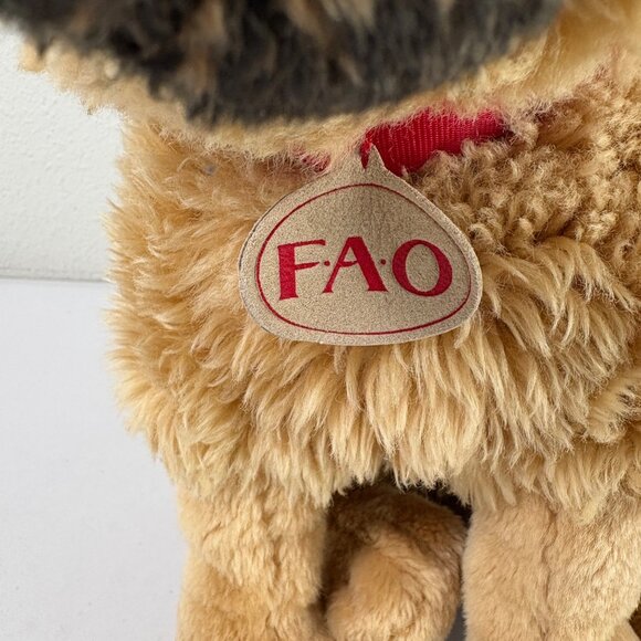 FAO Schwarz Toys R US German Shepard Puppy Dog Plush 2015 Stuffed Animal 13" - Picture 3 of 11